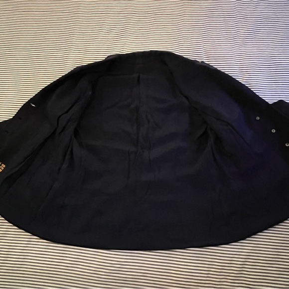 Berk’s Green Bay, Wisconsin Vintage 1940s/50s Suit Coat, Navy Blue, Size L/XL - Picture 10 of 10